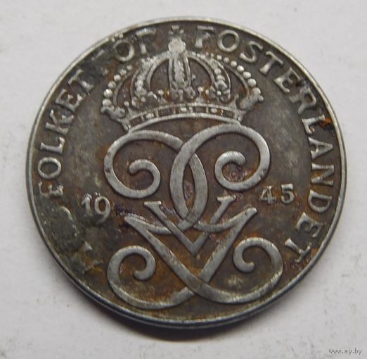 2 Эре Швеция 1945 г.