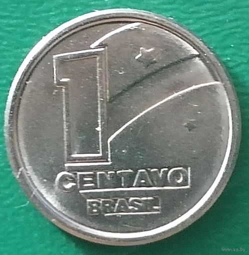 Бразилия 1 сентаво 1989
