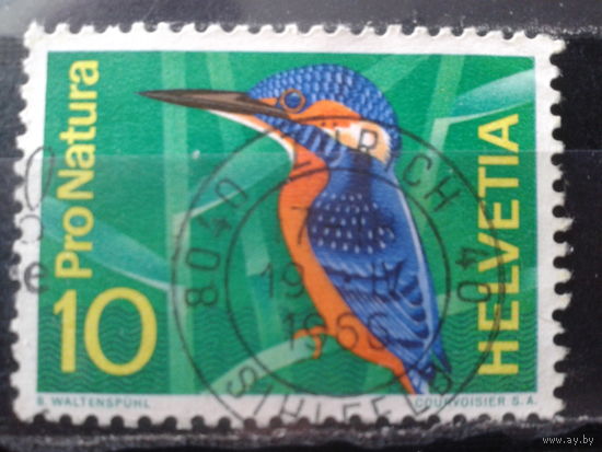 Швейцария 1966 Птица
