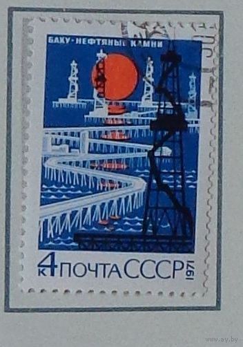 1971, декабрь. Баку. Нефтяные Камни