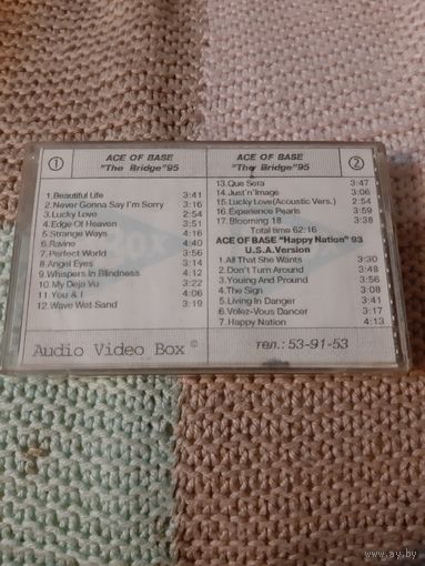 Кассета Konica XR-I 90. ACE OF BASE.  "THE BRIDGE" 95