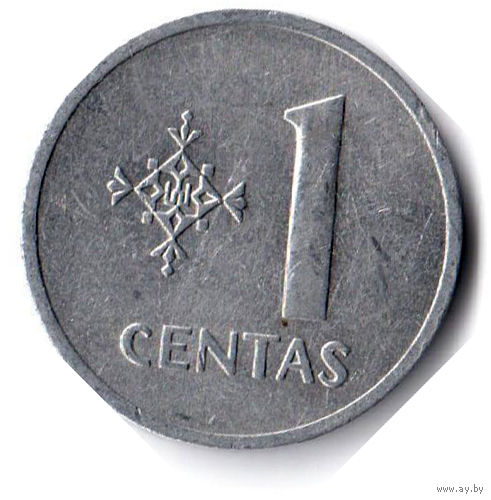 Литва. 1 цент. 1991 г.