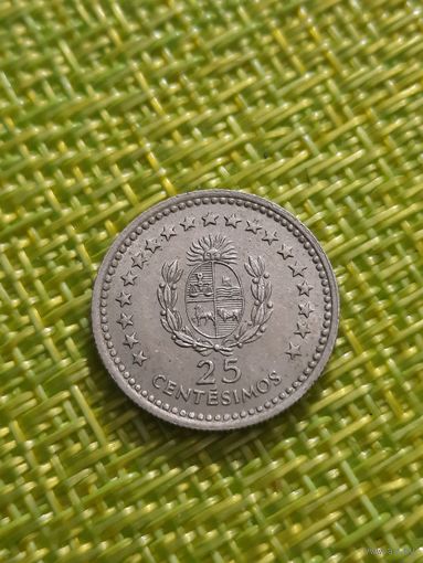 Уругвай 25 сентесимо 1960 г