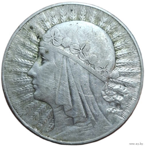 10 злотых 1932 блеск