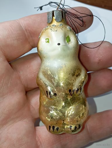 Ёлочная игрушка , БЕЛОЧКА . СССР