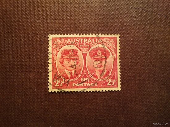 Австралия 1945 г.Герцогиня и герцог Глостерские. /35а/