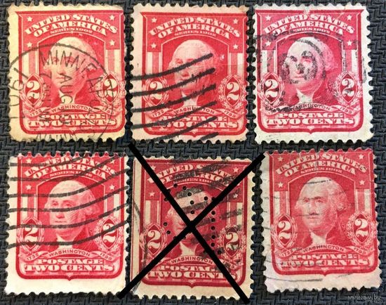 ЦІКАВІЦЬ АБМЕН! 1903 WASHINGTON 2 цэнта