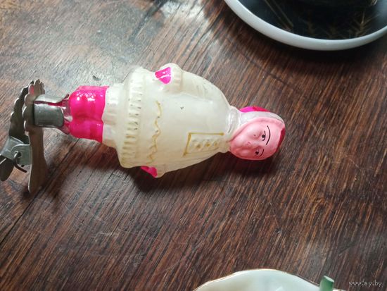 Якут эскимос чукча с рубля елочная игрушка