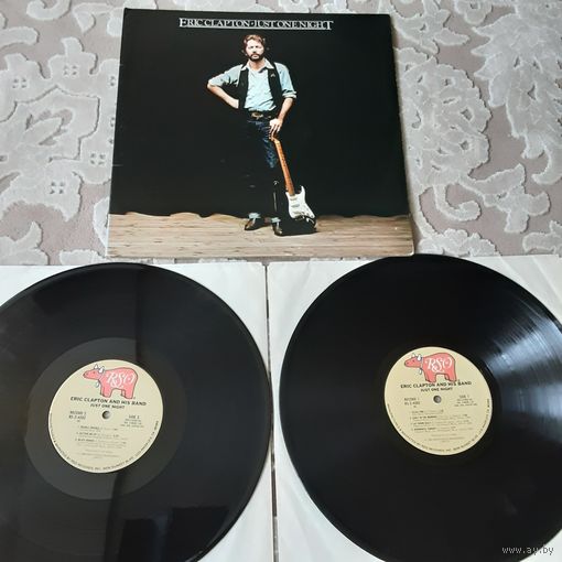 ERIC CLAPTON AND HIS BAND - 1980 - JUST ONE NIGHT (USA) 2LP