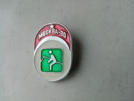 ЗНАЧОК МОСКВА-80 СКАЧКИ