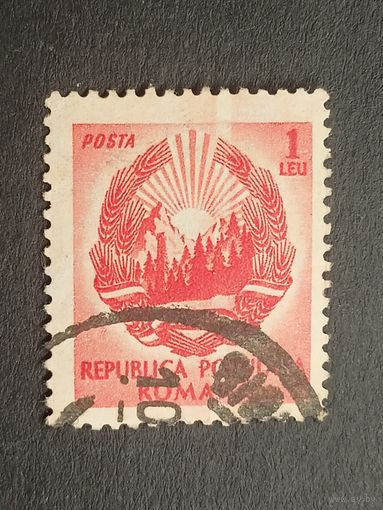 Румыния 1950. Герб