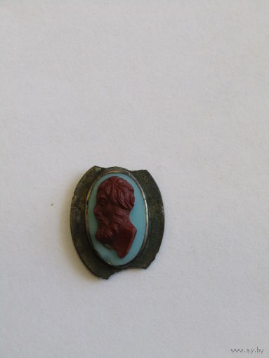 Брошь. "Камея". Старинная. Царская. Ручная работа. Российская империя. РИ.