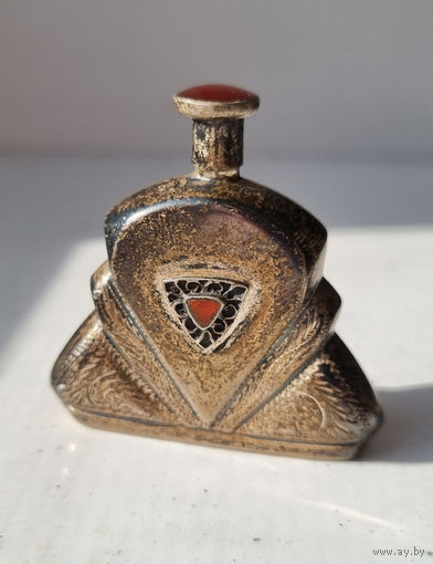 СЕРЕБРЯНЫЙ ФЛАКОН ДЛЯ ДУХОВ
