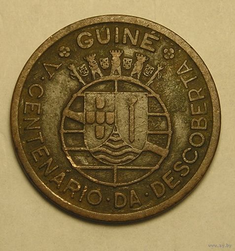 Порт. Гвинея 50 Сент. 1446-1946