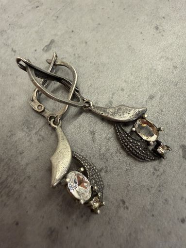 Серьги СЕРЕБРО 925 пр. (8).  Распродажа коллекции!!!