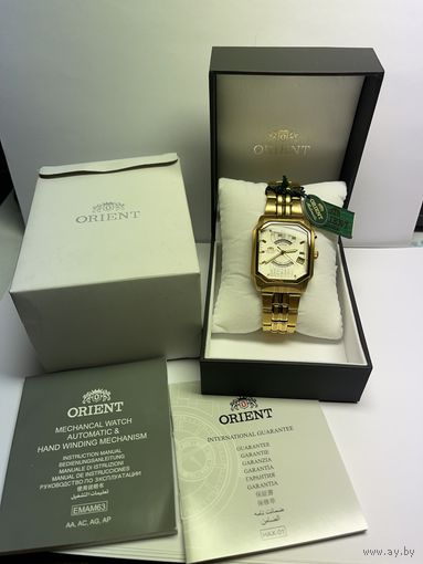 Часы Orient multicalendar винтаж конец 90х годов,нов.Старт с рубля