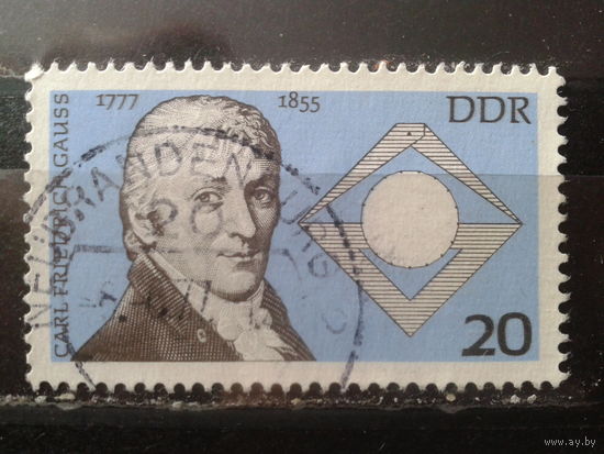 ГДР 1977 Астроном, физик, математик