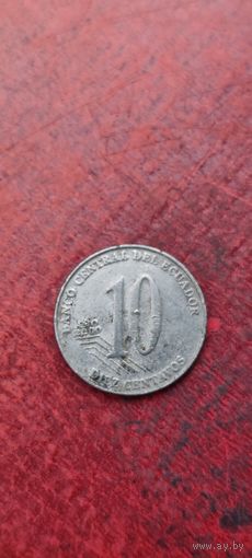 Эквадор 10 сентавос 2000