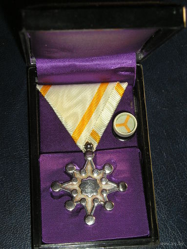 Япония, Орден Священного Сокровища VIII класса, Серебро