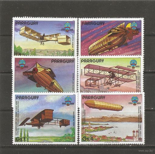 Парагвай 1983 Авиация