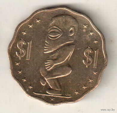 Острова Кука 1 доллар 2015