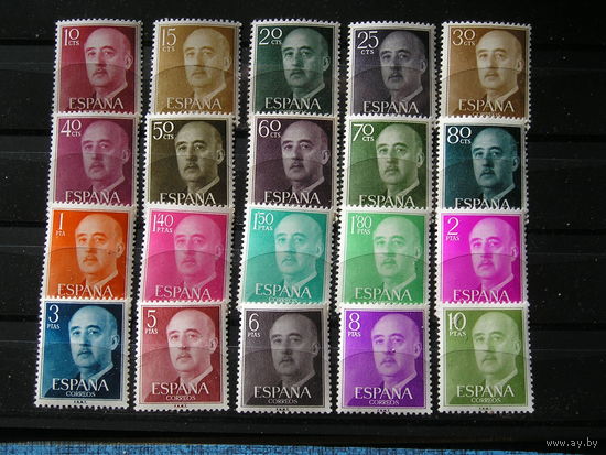 Испания, Франко 1955 х 15
