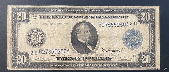 20 долларов США 1914