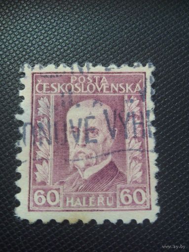 Чехословакия. Т.Масарик. 1926г. гашеная