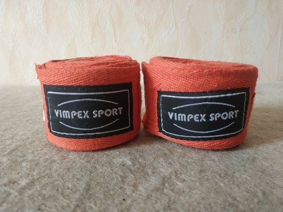 Комплект (пара) боксерских бинтов "Vimpex Sport", Пакистан.