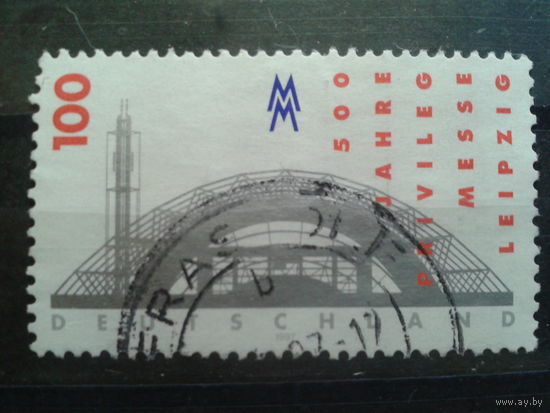 Германия 1997 Лейпцигская ярмарка Михель-0,9 евро гаш.
