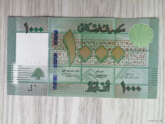 Ливан 1000 UNC c рубля