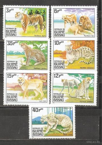 ФФ2 Гвинея Бисау 1984 Семейство кошачьих
