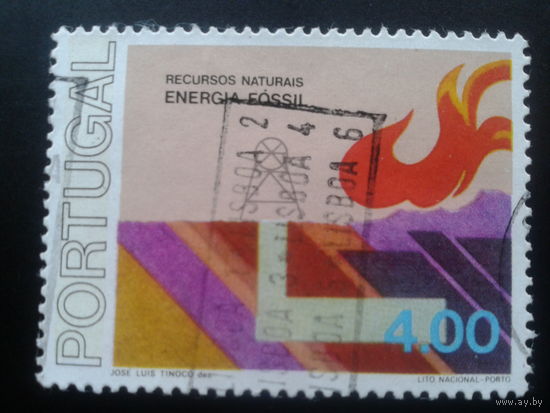 Португалия, 1976. Природные ресурсы, нефть, газ, уголь