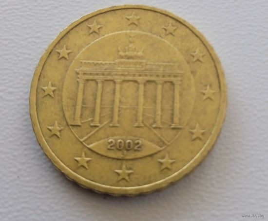 Германия 10 евроцентов 2002