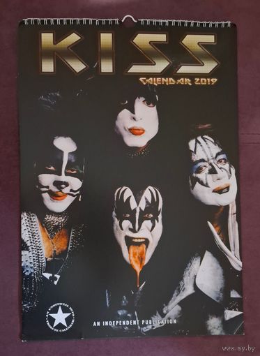 KISS календарь настенный 2019