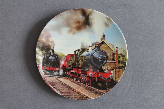 Тарелка коллекционная настенная [Англия, Davenport, City of Truro, Bradex #26-D8-18.3] D=19,3см.