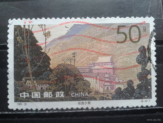 Китай, 1995. Храм Чжиюань