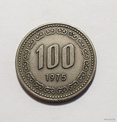 Южная Корея 100 вон, 1975