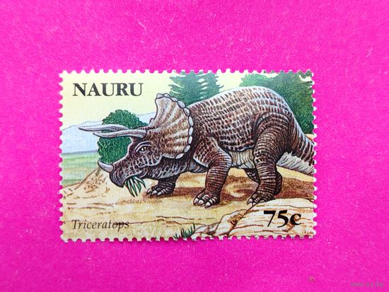 Науру. Динозавры. ( 1 марка ) 2006 года. 2-15.