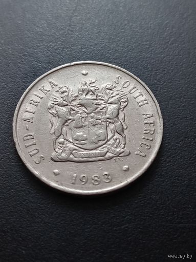 ЮАР 20 центов 1983 г.