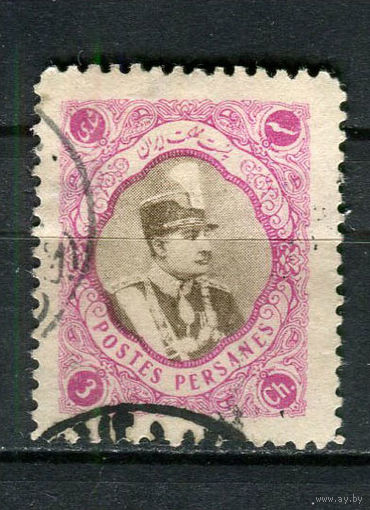 Персия (Иран) - 1931/1932 - Шах Реза Пехлеви 3Ch - (есть тонкое место) - [Mi.616] - 1 марка. Гашеная.  (LOT Fi29)-T10P20