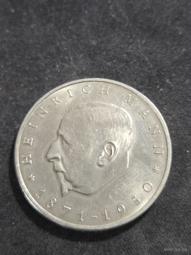 ГДР 20 марок 1971 100 лет со дня рождения Генриха Манна