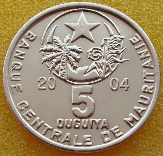 Мавритания. 5 угий 2004 года  КМ#3а