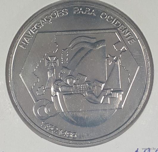 Португалия 200 эскудо 1991  Навигация на запад