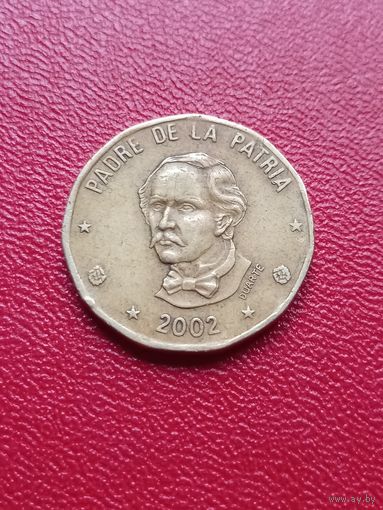Доминикана, 1 песо 2002..
