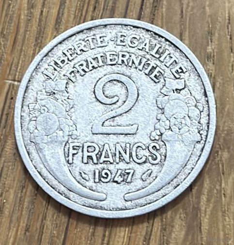 2 Франка Франция 1947г.