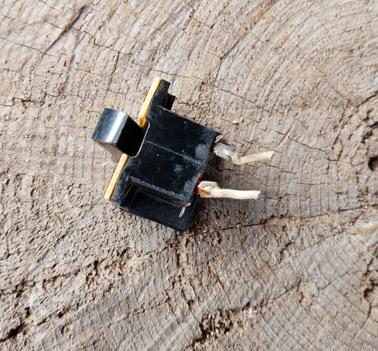 Клавишный выключатель сети для соковыжималки (времен СССР)