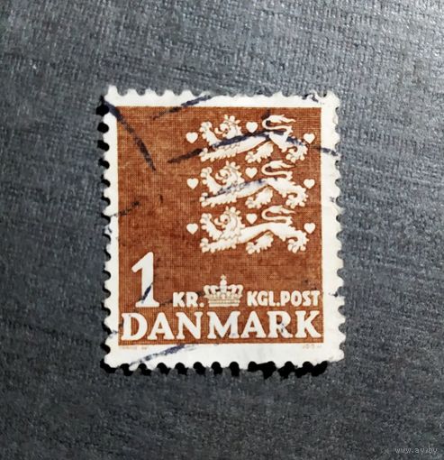 Марка Дания 1946 год Стандарт