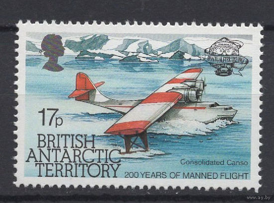 БАТ Британская антарктическая территория / British Antarctic Territory (BAT) 1983** Авиация  Гидросамолёт Mi#106