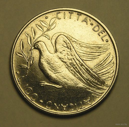 Ватикан 50 Лир 1972 Голубь